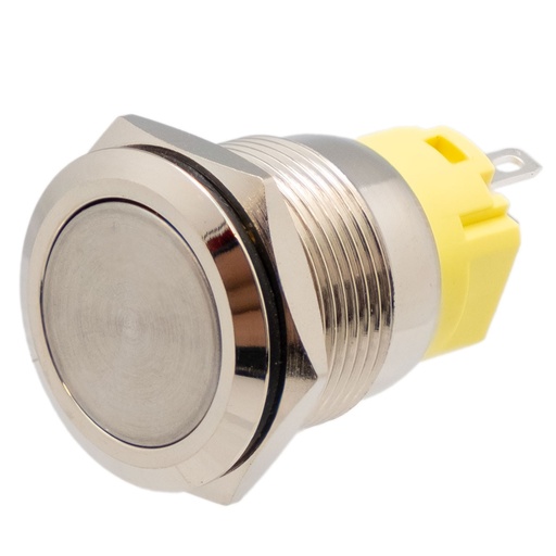 [4198ELG] Interruptor Anti-vandálico, OFF-ON DPST 19mm 3A 250V. Mod. 4198