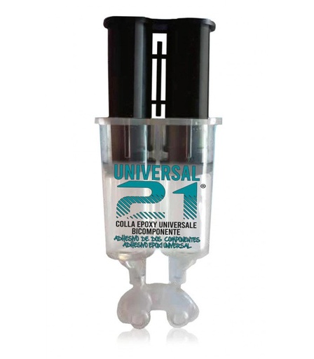 [CVC2106U] Pegamento Universal Epoxi de 2 componentes en Jeringa 6ml COLLA21. Mod. CVC2106U