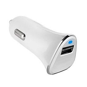 [51698ENU] Cargador Coche USB Qualcom Quick Charge 3.0 Blanco. Mod. 51698
