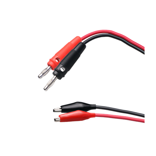 [1825AVA] Puntas de prueba banana a pinza cocodrilo. Mod. 1825