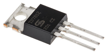 [L7812ELM] Regulador lineal 7812 +12V/1A TO220. Mod. L7812