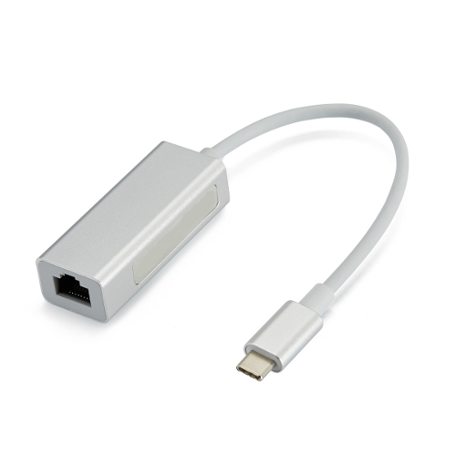 [NC100002] Adaptador USB tipo C a Ethernet RJ45 hembra 10cm. Mod. IN4000045