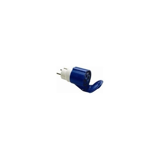 [36372EDH] Adaptador cetac Industrial 2p+TT 16A a schuko IP44. Mod. 36.372