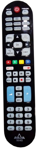 [9045AVA] Mando a distancia TV Samsung, LG y Sony. Mod. 9045