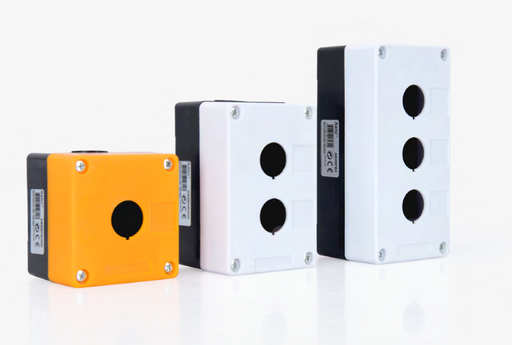 [LU9042] Caja superficie para botones y selectores 2 agujero. Mod. AS3SPB2