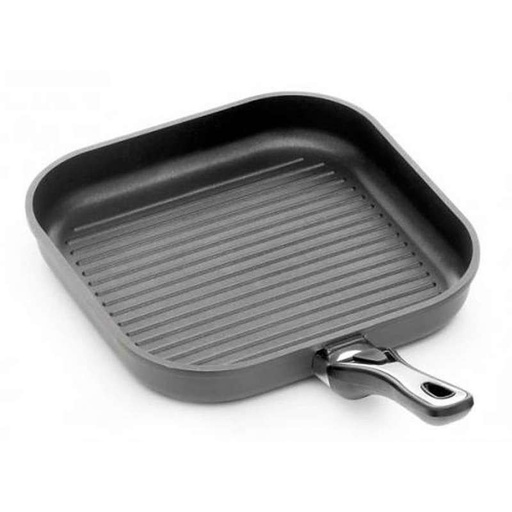 [ASADOR28X28LUNAAFALZ] Asador cuadrado Alza Luna aluminio 28 X 28 .