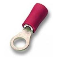 [ASRVS1254] Terminal circular preaislado, rojo, 0.5 mm² a 1.5mm². Mod. 2040071