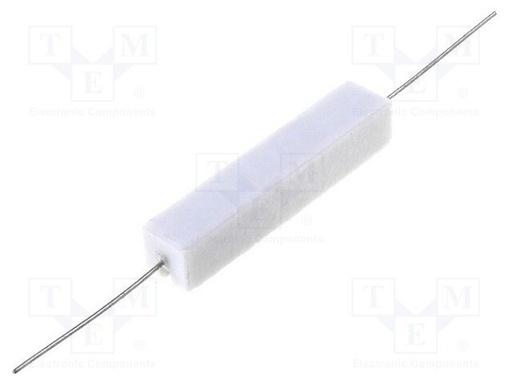 [AX10W0R33TME] Resistencia cementada 0.33 10W 10x9x49mm. Mod. R10W033