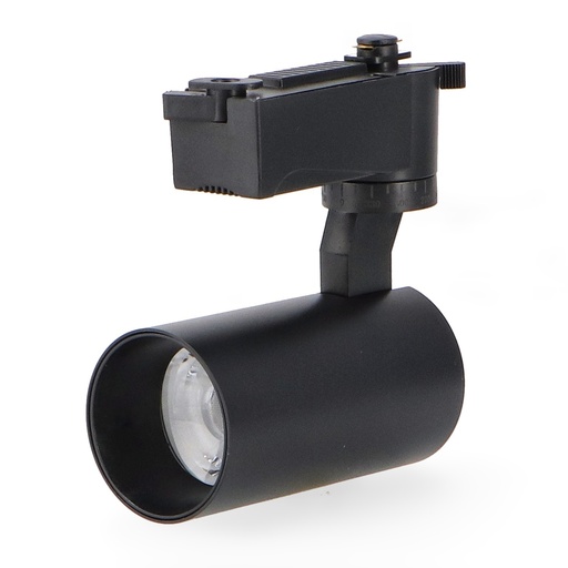 [LM3168] Foco Led Para Carril Negro Berna 12W Monofásico Cct. Mod. LM3168