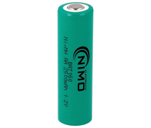 [BAT160ELM] Batería recargable 1.2V 2500 mAh AA/RC6 NI-MH. Mod. BAT160