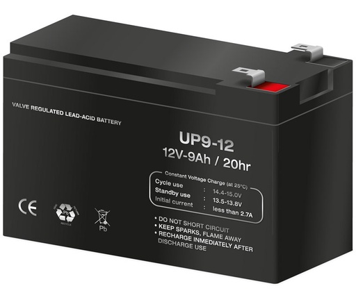 [BAT324ELM] Batería plomo AGM 12,0V/9,0Ah. Mod. HCP495