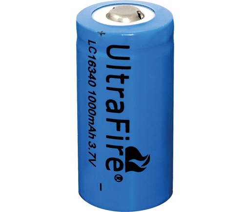 [BAT547MOL] Batería recargable Li-Ion LC16340, SIN cto. de control. Mod. BAT547