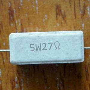 [BC527] Resistencia cementada 5W  27 ohmios BC5