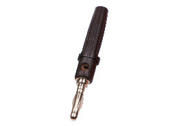 [BN60NARI] Banana paso 4 mm negra. Mod. 2576N09023N