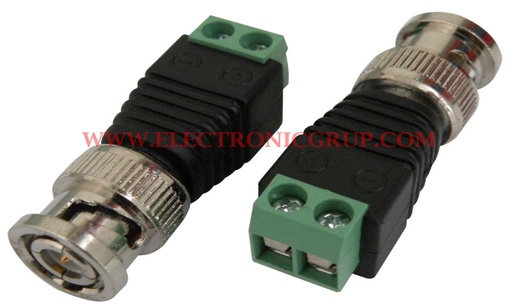 [AV7000017] Adaptador BNC macho regleta de bornas PIN:2. MOD. 4050ELG