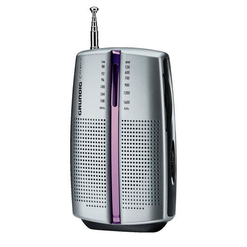 [BOY31SILVERDSC] Radio portátil City Boy 31 de Grundig plata. Mod. BOY31SILVER