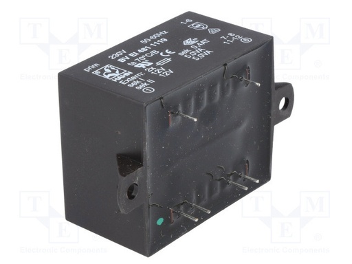 [BVEI4811119TME] Transformador encapsulado 10VA E: 230V - S: 12-12V. Mod. BVEI4811119