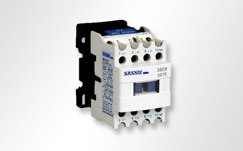 [C8N1210P7SAS] Contactor 3P 3NO 12A +1 NO 230VAC SASSIN. Mod. 3SC8-12