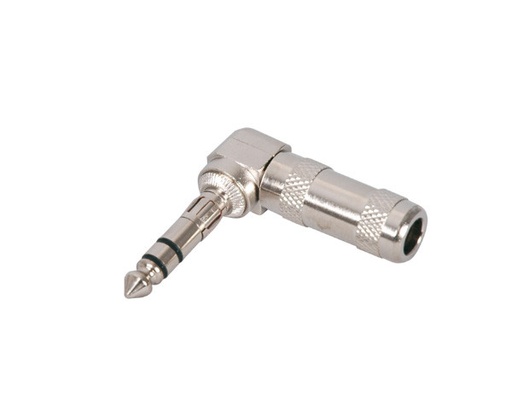 [CA11EQU] Conector Jack STEREO Macho Acodado Work CA-11