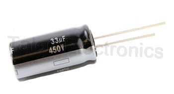 [CE33450PCE] Condensador electrolítico 33uf 450v  16x20 105º. Mod. CE33450