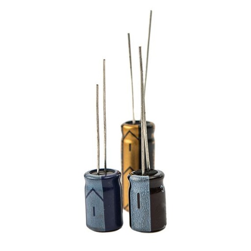 [CE68016] Condensador electrolítico de 680uF 16V 10x16 105º CERL680MF16V