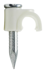 [3165310EDH] Grapas cable redondo, abrazadera sujetacables 10mm, bolsa 100 und. Mod. 31.653/10