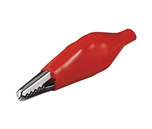 [CON612ELM] Pinza de cocodrilo roja 46,0mm