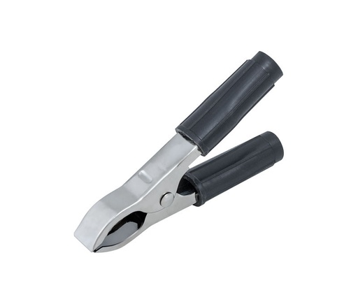 [CON615ELM] Pinza de cocodrilo negra 15A. Mod. 38066N