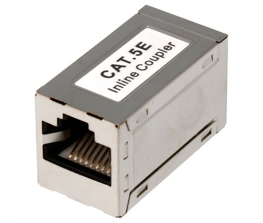 [CON928] Adaptador inline coupler RJ45 CAT5E FTP H-H. Mod. CON928