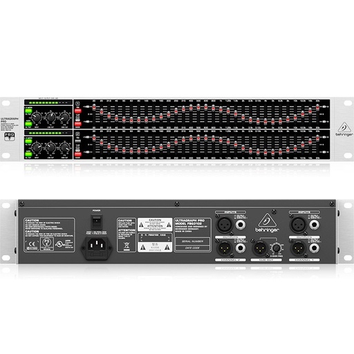 [FBQ3102HD] Ecualizador gráfico estéreo Behringer. Mod. FBQ-3102HD