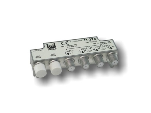 [FI374ALC] Distribuidor FI 3 salidas con PC. Mod. FI-374