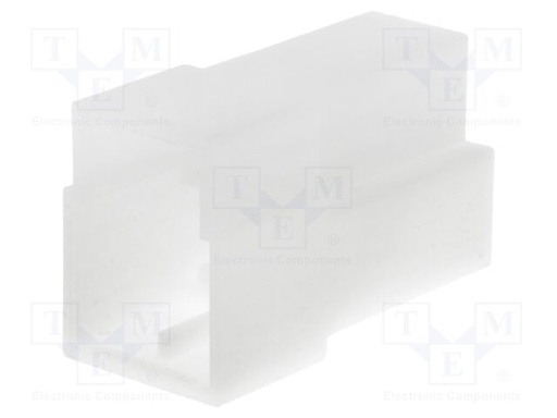 [180940TME] Carcasa para terminal macho de 3 vías de faston 6.3 mm. Mod. 180940