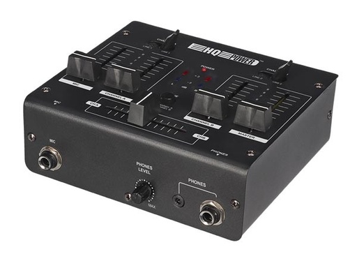 [HQMX11006VEL] MESA DE MEZCLAS DE 2 CANALES CON 2 ENTRADAS USB HQ POWER. MOD. HQMX11006