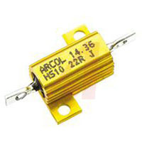 [HS1022R] Resistencia de potencia con radiador atornillable 10W 22 Ohmios. Mod. HS10-22R