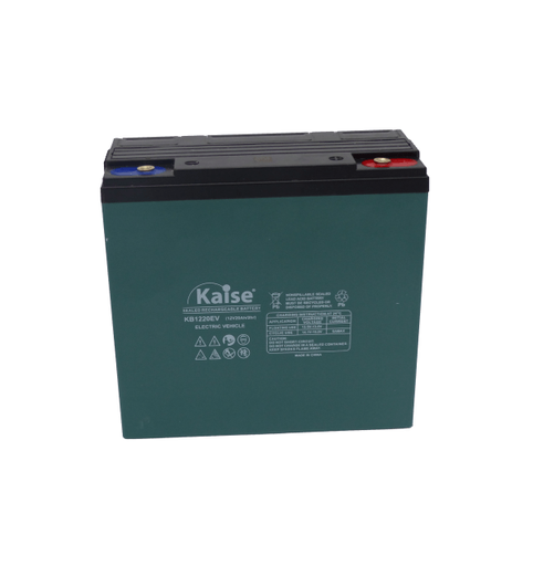 [KB1220EVTEM] Batería plomo 12V 20Ah M5 Vehículo eléctrico. Mod. KB1220EV