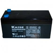 [KB1232TEM] Batería plomo 12V 3,2Ah AGM KAISE. Mod. KB1232