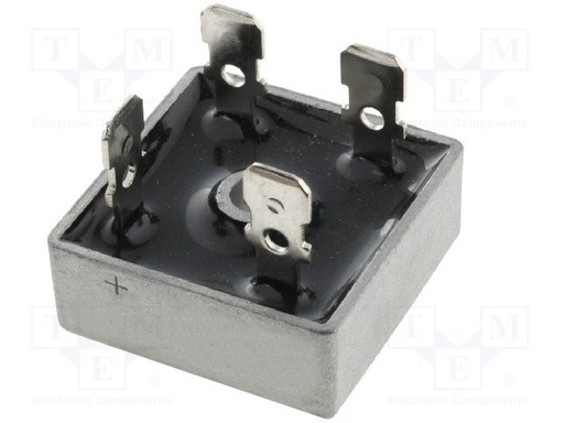 [KBPC5010FPDIO] Puente rectificador monofásico 50A. Mod. KBPC5010F