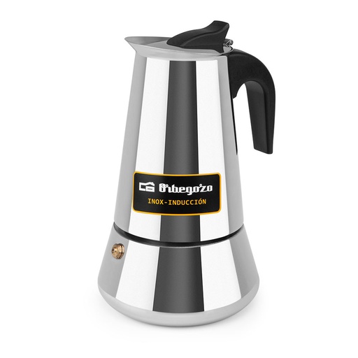 [KFI660ORB] Cafetera italiana 6 tazas inox Orbegozo. Mod. KFI 660