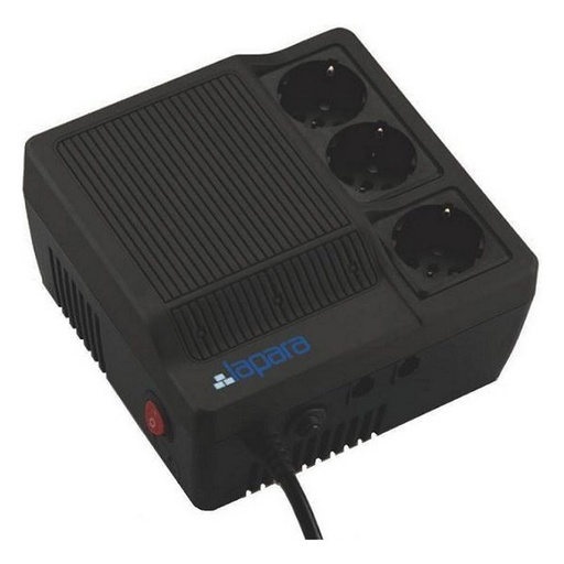 [LAAVR1200LAP] Regulador Automático de Voltaje 1200VA 720W Lapara. Mod. LA-AVR-1200