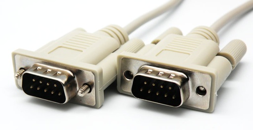 [2878ELG] Conexión SUB-D 9 pines macho-macho Null Modem 3M. Mod. 2878