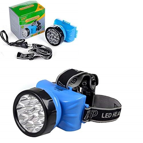 [LED722BNAT] Linterna de cabeza LED Recargable 12 leds DP. Mod. LED-722B