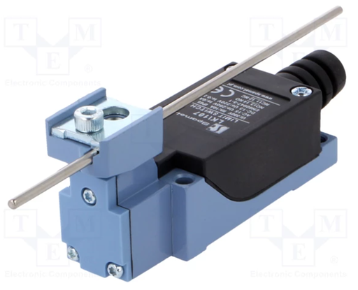 [LK107TME] Interruptor final carrera varilla ajustable NA + NC 5A 250VAC IP65. Mod. LK-107