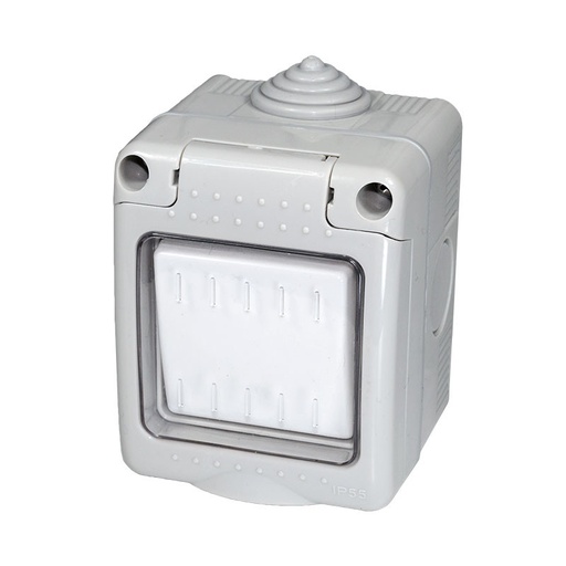 [LU1950] Interruptor de superficie estanco IP55. Mod. LU-1950