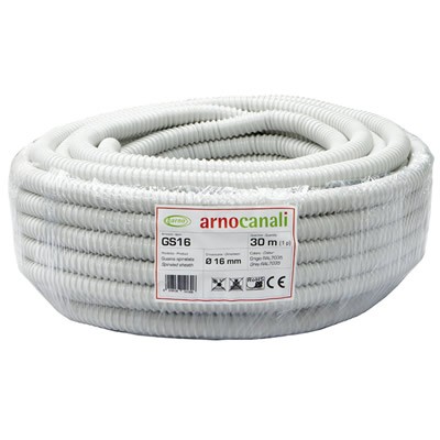 [GS16LER] Tubo PVC flexible Electroflex 16mm (metro). Mod. GS16