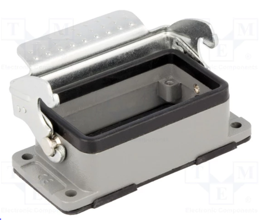[MX936011569TME] Carcasa para conectores HDC 10B con pestillo chasis Molex. Mod. MX-93601-1569