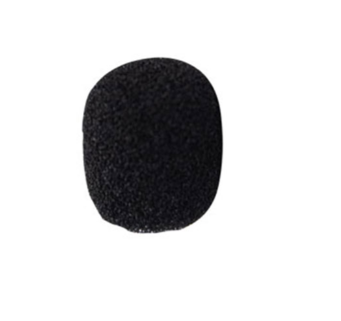 [SH1005BLACK] Antiviento para micros de solapa o diadema de 3 mm negro. Mod. SH 1005 BLACK