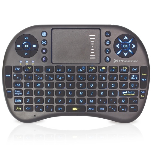 [PHTALKKEYBOARDBLMEG] Mini Teclado Retroiluminado con Touchpad Wireless. Mod. 00068684830