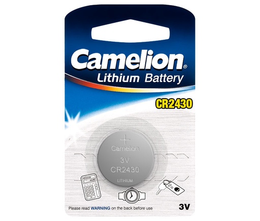 [PLI311ELM] Pila Litio botón 3V CAMELION CR2430. Mod. PLI278