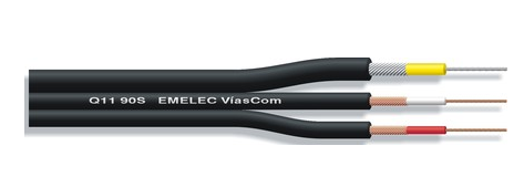 [Q1190SEME] CABLE Vídeo Digital + Audio  1 x 75Ω+ 2 x 0,14 mm²