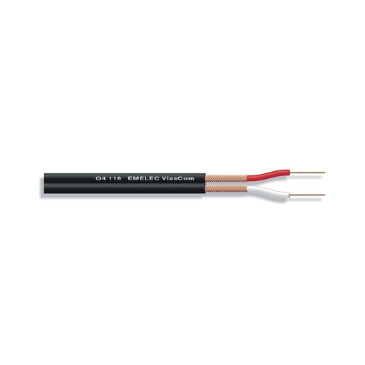 [Q4118EME] Cable AUDIO Paralelo 2x0,14mm APANTALLADO. Mod. WIR9030